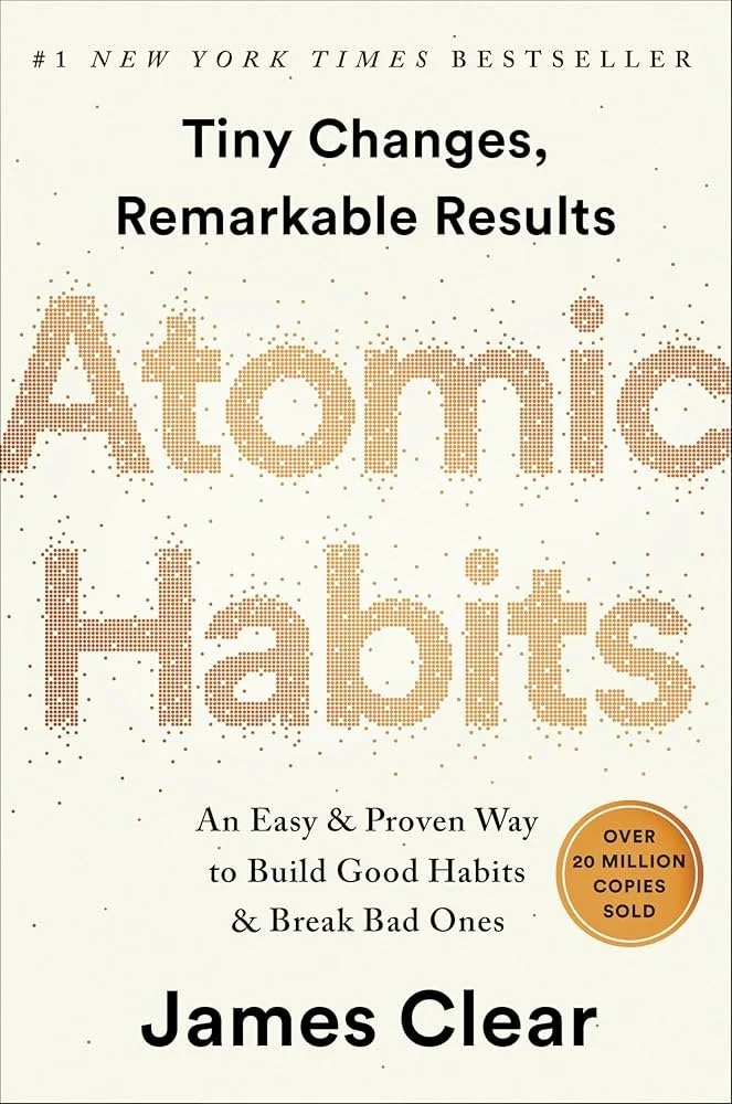 Couverture du livre Atomic Habits de James Clear