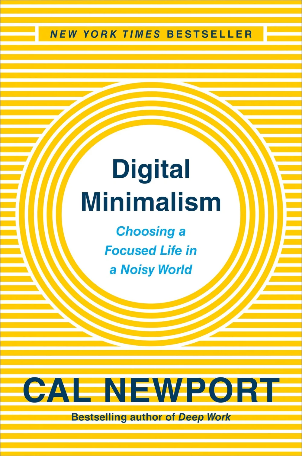 Couverture du livre Digital Minimalism de Cal Newport
