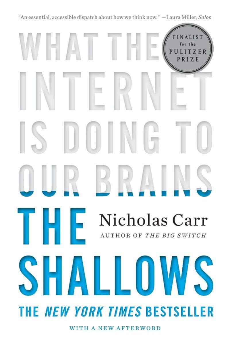 Couverture du livre The Shallows de Nicholas Carr